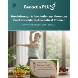 Genactin Plus Premium Cardiovascular Nutraceutical - 30 Capsules