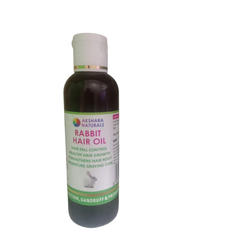 NATURAL AYURVEDA RABBIT HAIR OIL 100 ML
