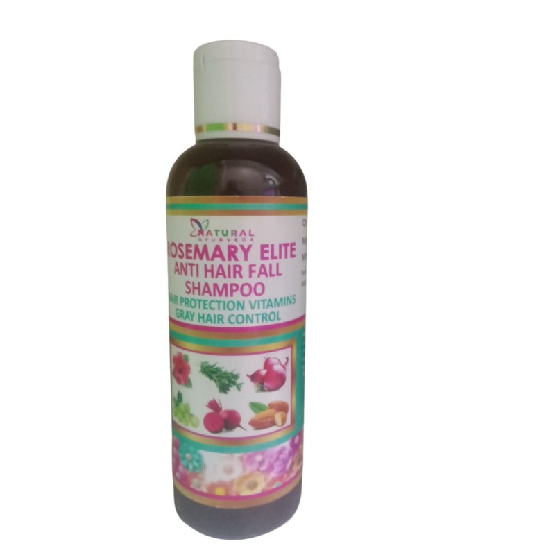 NATURAL AYURVEDA ROSEMARY ELITE ANTI HAIR FALL SHAMPOO 100 ML