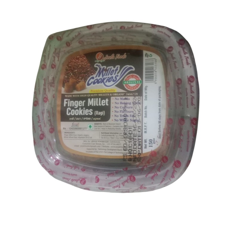 JOULE FOODS FINGER MILLET COOKIES 150 G
