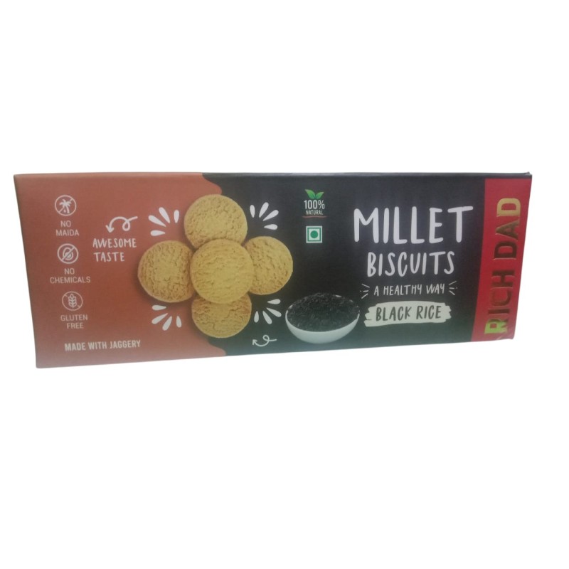 RICH DAD MILLET BISCUITS 110 G