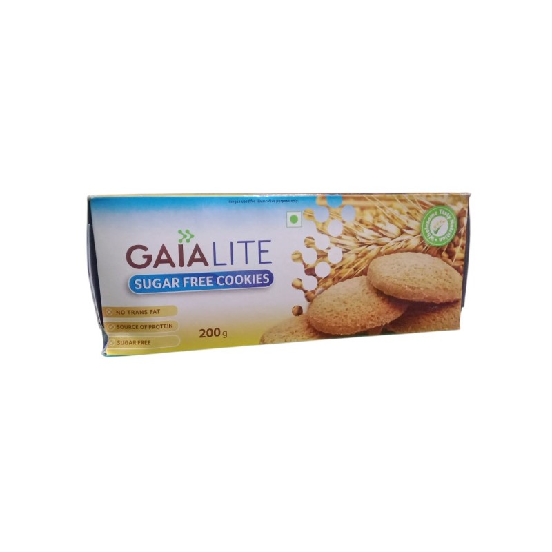 GAIA LITE SUGAR FREE COOKIES 200 G